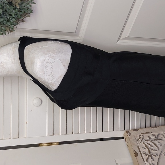 Akex & Eve Black Bandage Dress Size 10 - Picture 7 of 10